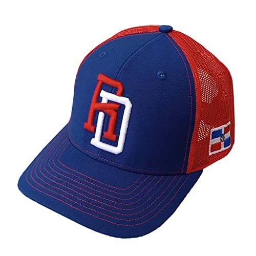Image of Peligro Sports Dominican Republic Snapback Mesh Cap RD