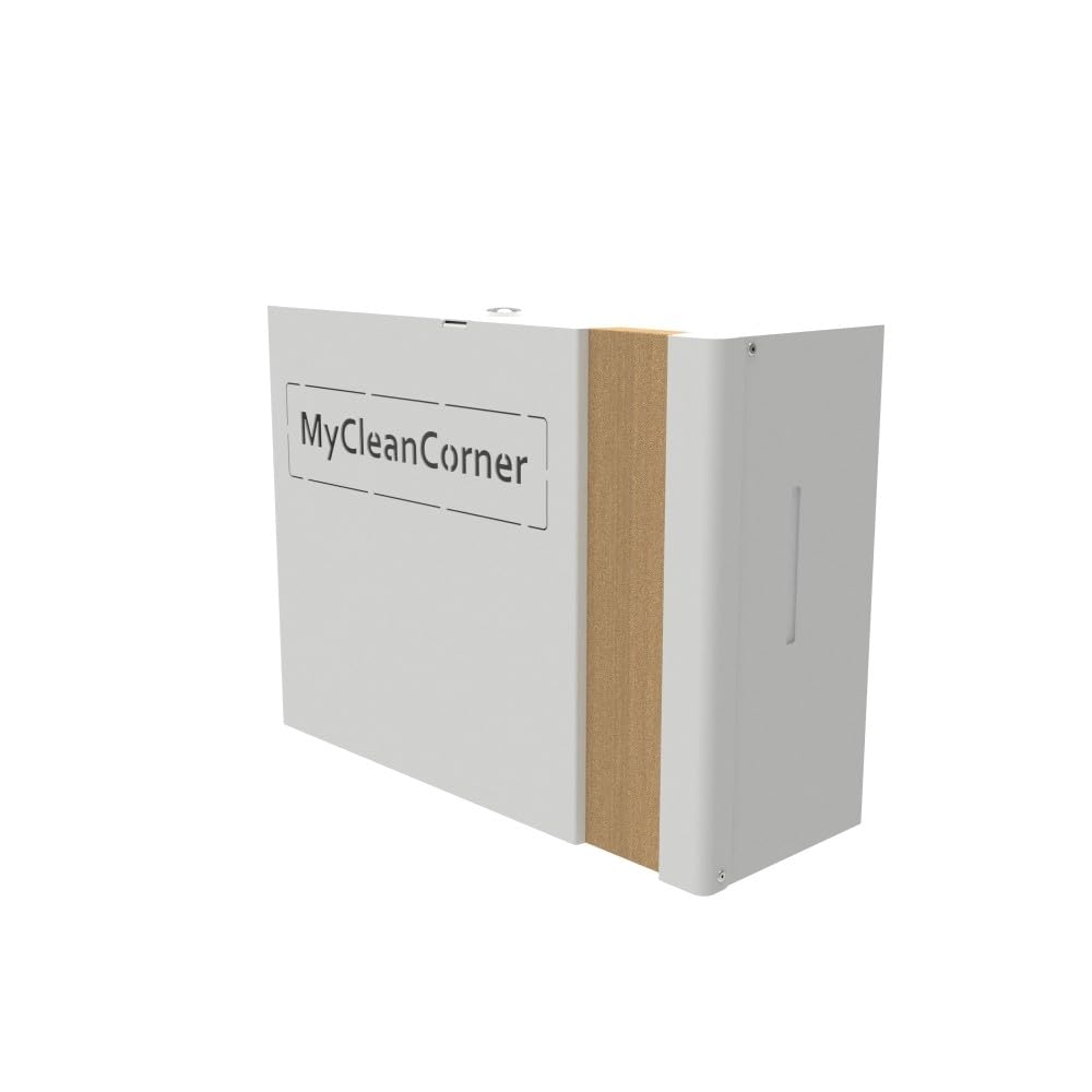 MyCleanCorner-Dispensador de toallitas desinfectantes-Blanco