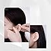 100Pcs Clear Ear Seed Acupuncture Stickers - Disposable Auricular Massage Patches, Fashionable Stress Relief Beads for Home & Travel White