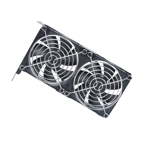 Yjcnelcr Graphics Card Fan Slot Graphics Card Coolers Video Card Coolers VGA Coolers for Enhances Cooling &Noise