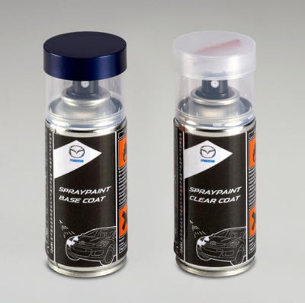 Mazda Lackspray 38P Aluminium Metallic 2x150ml 9000-77-6M13-8P