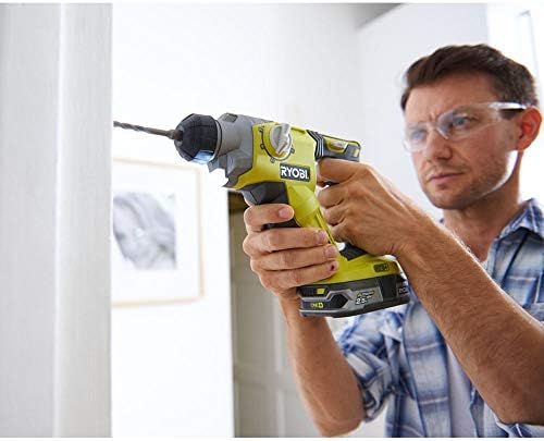 Ryobi R18SDS-0 ONE+ SDS Plus Cordless Rotary Hammer Drill (Body Only) - Hyper Green
