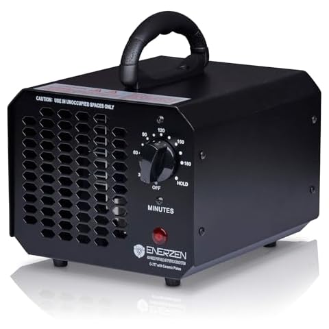Enerzen Ozone Generator 60,000mg Industrial O3 Air Purifier Deodorizer Cover