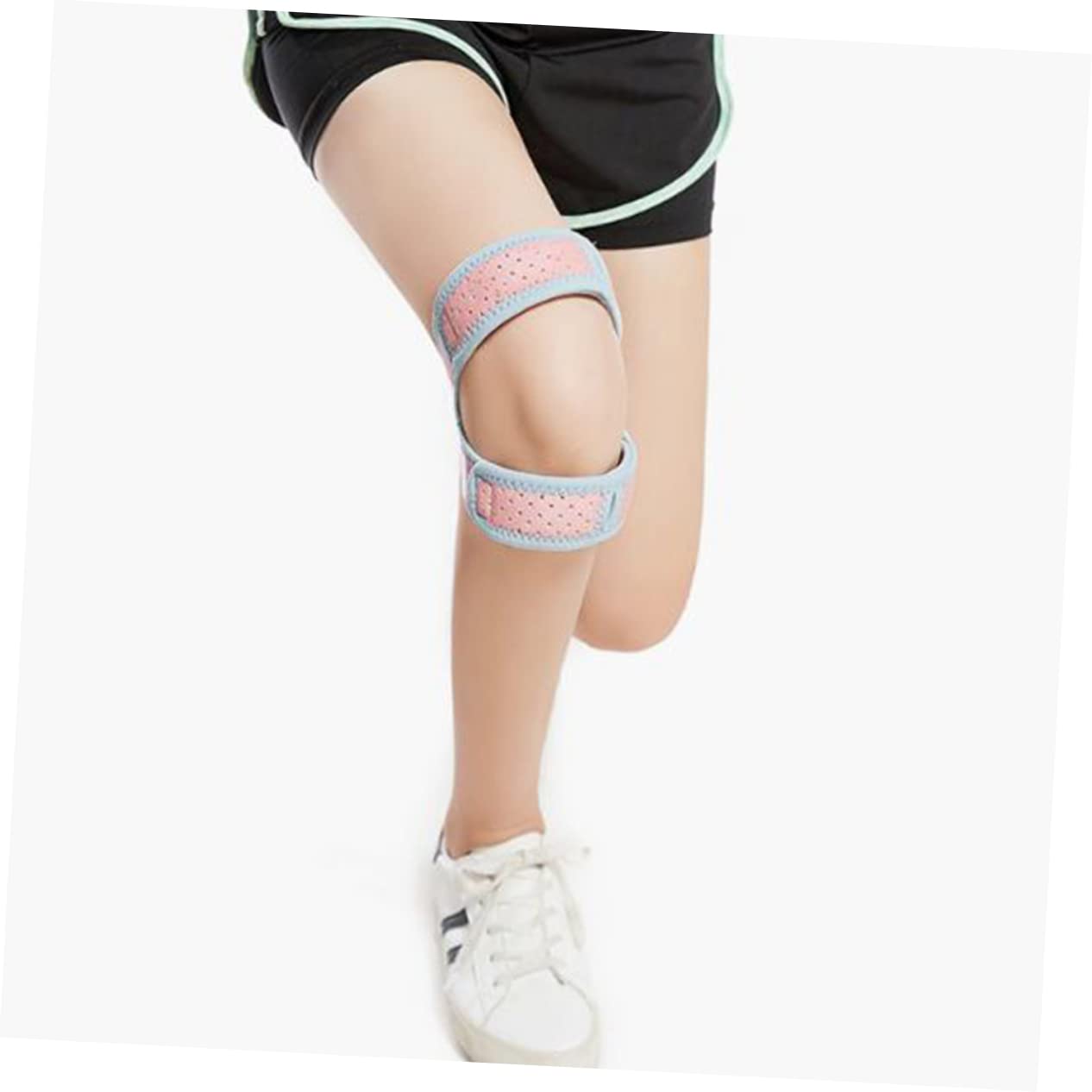 Toddmomy Mens Wrestling Knee Pads Patella Knee Strap for Outdoor Sports Comfortable Kneecap Protector Breathable Material for Running Football Hiking Basketball Meniscal Damaging Kneelet