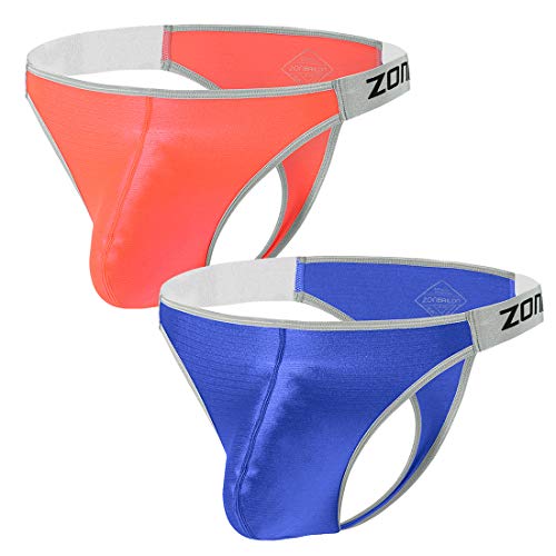 Sumaba Men's Fashion Charming G-String Low Rise Bikini Comfort Nylon Panties Thong Underwear #TOP9