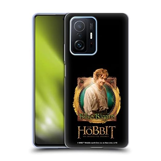 Head Case Designs Officiellt Licensierade The Hobbit An Unexpected Journey Bilbo Nyckel konst Mjuk Gel Fodral Kompatibelt med Xiaomi 11T / 11T Pro