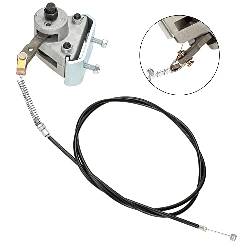 image for GREHUA Mechanical Disc Brake Caliper & Throttle Pedals Kit Compatible 