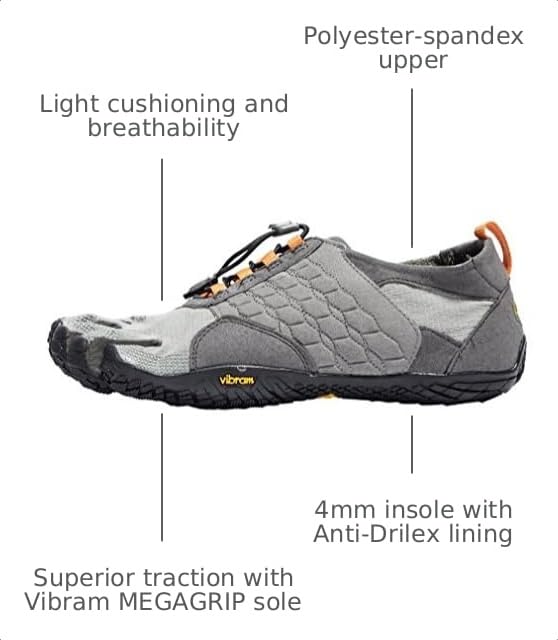 Image of Vibram Men's FiveFingers Trek Ascent | Barefoot All-Terrain Outdoor Shoe for Hiking & Light Trail