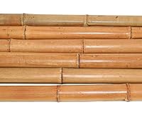bambus-discount.com 6 Stück Bambusrohr 300cm gelbbraun Durchmesser 5 bis 6cm, hitzebehandelt - 3m Lange Bambusstange gedämpft – Ansicht 2