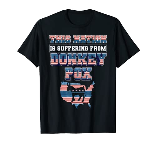 Funny This Nation is Supping From Donkey Pox Trump 2024 T-Shirt