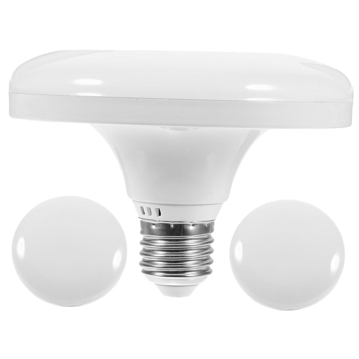 Homoyoyo Bombilla LED de Alta Potencia E27, 3 Piezas, Blanco