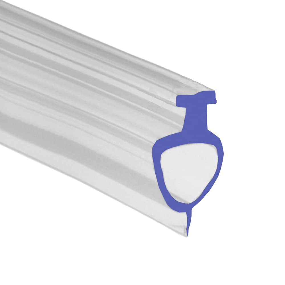 Buy Soft Flexible Rubber Shower Seal for Bi Folding Doors & Shower Screens Fits Into Channel