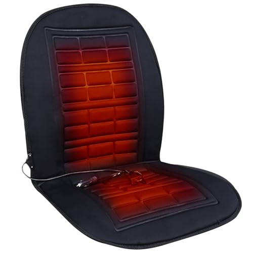 Yaoliucp Winter Seat Cushion |Heated Car Seat Cover 12v Quick Heating Comfortable 3D Heated Car Seat Cushion Temperature Adjustable Anti-Slip Heating Pad for Car Seat in Winter Clod Weather