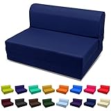 Magshion Futon Furniture Sleeper Chair Folding Foam Bed Choose Color & Sized Single,Twin or Full...