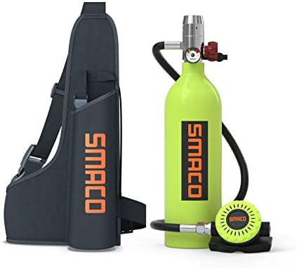SMACO Scuba Tank 1L Mini Scuba Tank S400 Scuba Diving Tank Diving Equipment