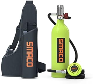 SMACO Scuba Tank 1L Mini Scuba Tank S400 Scuba Diving Tank Diving Equipment