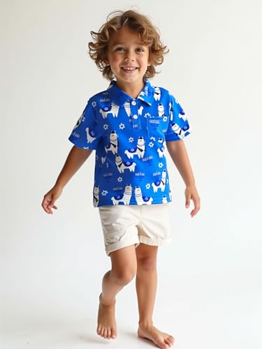 Image of Unique Baby Moisture Wicking Kids Polo Shirts for Toddler Boys Polo Shirt