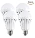 CTKcom Rechargeable Emergency LED Bulb 5W(4 Pack)- Lamps Household Lighting Bulbs,Saving Energy Intelligent Light Rechargable Electricity 40W Equivalent 6000k White Bulb 120V E26/E27