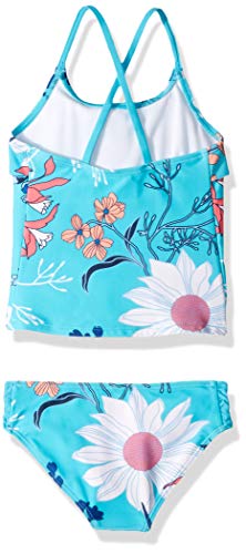 Image of Kanu Surf Girls' Charlotte Flounce Tankini Beach Sport 2-piece Swimsuit