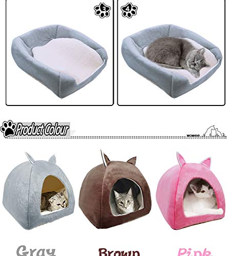 Cama para gatos inverno com conforto acolchoado para sono profundo, usada para produtos de casa de g