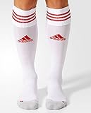 Knielänge, Rippbündchen adidas Erwachsene Stutzen Adisocks 12 Fußballsocken, White/University Red, 40-42