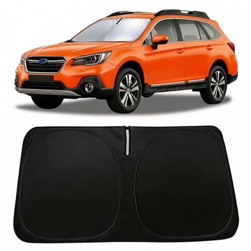 Image of Windshield Sun Shade for Subaru Outback 2020-2026 Accessories | Car Front Window Sun Visor & Heat Shield | 240T Sunshade Protection Blocks UV Rays Keep Your Car Cooler