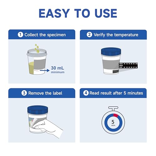 Image of VivaGuard 15 Panel Multi-Drug Test Kit,at Home Drug Test Cup for All Drugs,Home Use Drug Test Kit Screening Cups for Urine,(AMP,BAR,BUP,BZO,COC,MDMA,MET,MOP丨OPI,MTD,OXY,PCP,THC,PPX,TCA,EDDP)-[2 Pack]