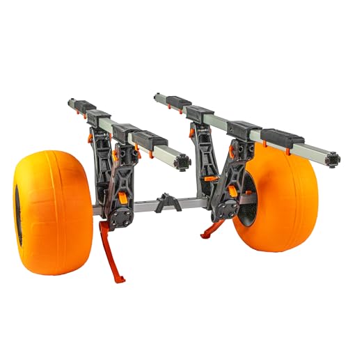 YakAttack TowNStow BarCart Kayak & SUP Dolly with Sand Tires