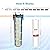 SimPure 20 inch Water Filter Housing DB20P and 20" x 4.5" Sediment Whole House Water Filter Cartridges, Pre-Filtration System for Well and City Water, 1" NPT Port