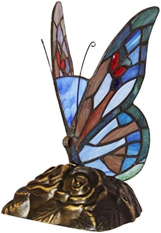 BELOFAY Tiffany Lamps, Stained Glass Handmade Tiffany Vintage Bedside Table Lamps for Living Room, Bedroom, and Lounge (12 Inches, Tiffany Style Lamp)