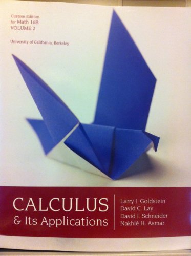 Calculus & Its Applications Custom Edition for ... 0558372740 Book Cover