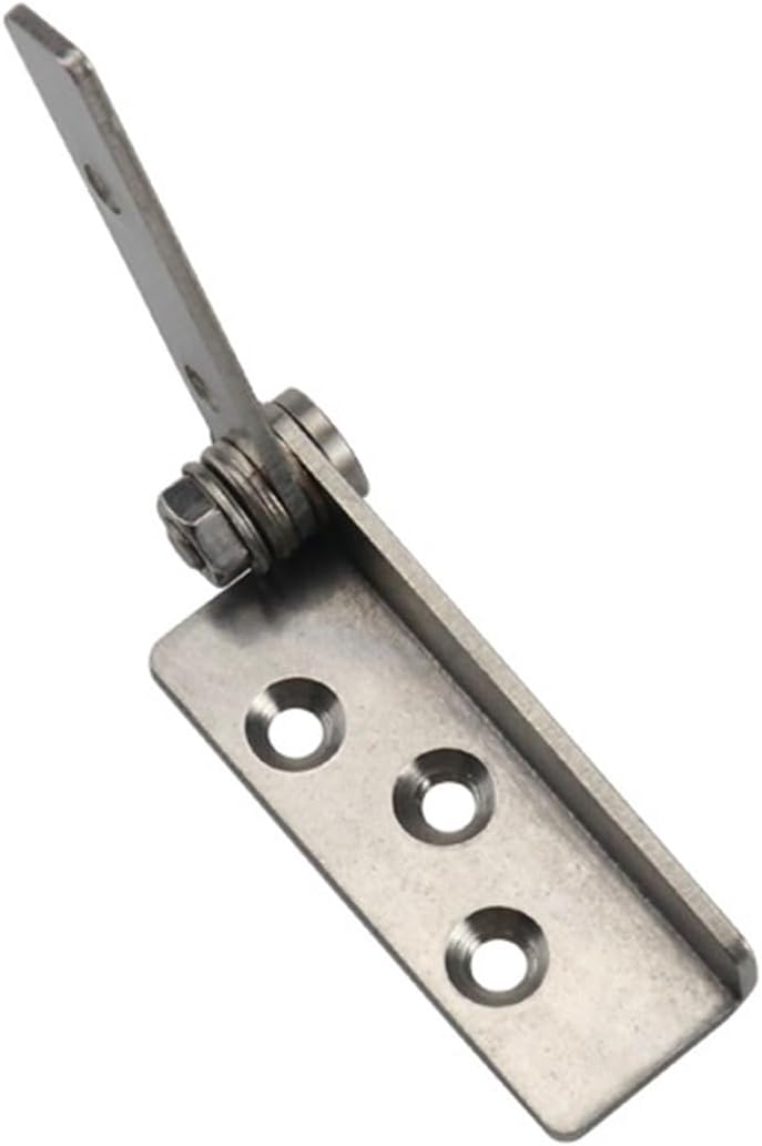 Automatic Equipment Cabinet Stainless Steel Damping Hinge Shell Free Stop Limit Concealed 1Pcs(Left,0.5N.m)