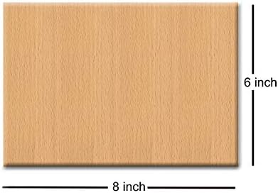 Incredible Gifts India Unique Personalized Tabletop Engraved Rectangular Photo Plaque Gift For Wife (6 x 8 inches, Wood), Brown