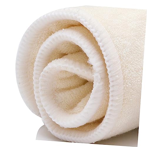 Totority Fraldas De Bambu Para Recém-Nascidos 6 Peças 4 Inserções Fraldas Laváveis Almofadas De Xixi