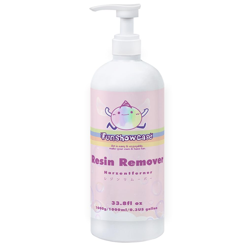 FUNSHOWCASE Epoxy Resin Remover 33oz Tool Cleaner and Hand Soap