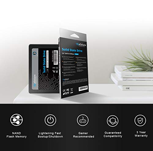 Dataram 2.5" Ssd, 6.0 Gbps Sataiii Solid State Drive High Speed Read & Write (480Gb) #TOP6