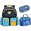 BrainyBees Kids Mermaid Backpack – 15 Inch Preschool & Elementary School Bag (Purple)