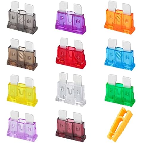 JatilEr 25 Pcs Automotive Replacement Fuses Cover