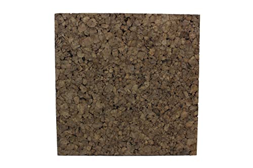 12" X 12" Dark Cork Square Tiles - Pack Of 16 #TOP4