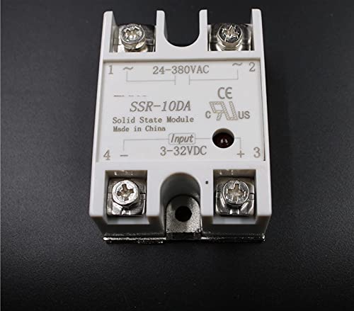 Module de relais à semi-conducteurs SSR-40DA DC 3-32V AC 24-380V 40A - 4