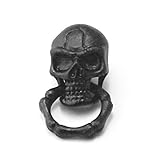 Breite unten: ca. 2 cm Schraubverschluss Schwarz Totenkopf Biker bÃ¶rse Kette VerbindungsstÃ¼ck Teile