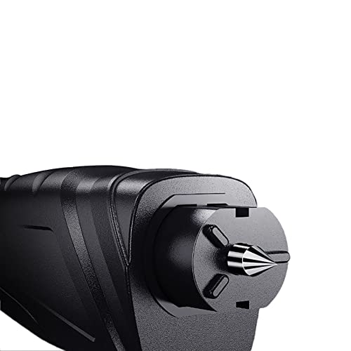 Xiaorong Car Escape Tool Window Breaker Portable Seat Safety Hammer Auto Glass Car Window Breaker Life-Saving Escape Rescue Tool Seat Belt Cutter Keychain Marteau Hamer (Black) #TOP5