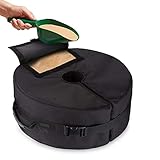 Einfach zu tragen: Dieser Zeltsandsack ist einfach zu tragen, zu leeren und zu lagern.