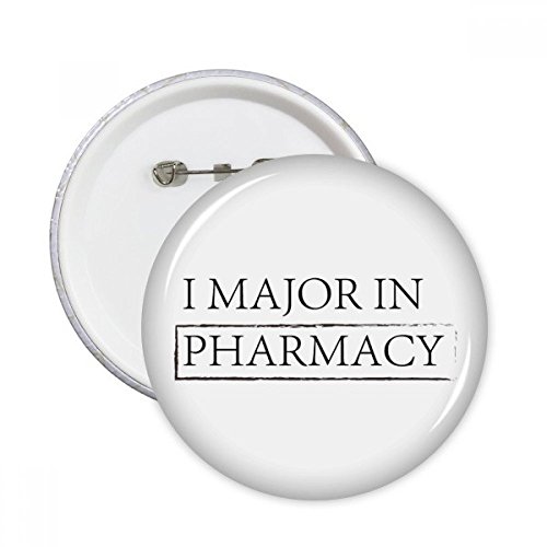 Pins badge bouton pharmacie multicolore décoratif lot de 5 pièces taille M
