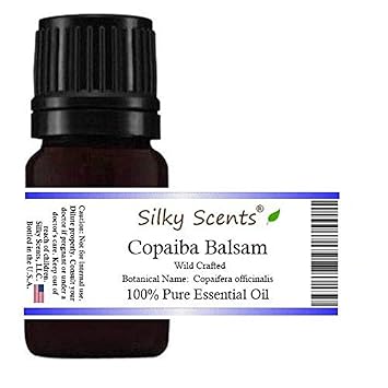 Copaiba Balsam Copal Wild Crafted Essential Oil Copaifera reticulata 100% Pure and Natural - 1OZ-30ML