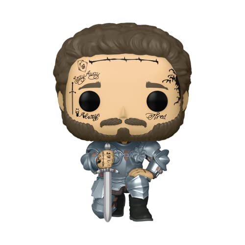 Funko Pop! Rocks: Knight Post Malone Collectible Toy – Figurine en Vinyle à Collectionner – Idée de Cadeau – Produits Officiels – Jouets pour Les Enfants et Adultes – Music Fans - Les Beatles, Paul McCartney, John Lennon, RIngo Starr, George Harrison Funko Pop! Rocks: Knight Post Malone Collectible Toy - Figurine en Vinyle à Collectionner - Idée de Cadeau - Produits Officiels - Jouets pour Les Enfants et Adultes - Music Fans – Image 5