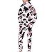 ORGYPET Boys Jogging Suits S Youths Pullover Sweatshirts 2024 Trendy Fashionable Versatile Kids Sweatsuit Youths Oversized Sweatshirt Keep Children Fresh All Day Long, Daisy Cow Print