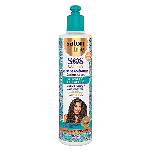 Linha Tratamento (SOS Cachos) Salon Line - Ativador De Cachos Leve 300 Ml - (Salon Line Treatment (SOS Curls) Collection - Mild Curl Activator 10.14 Fl Oz)