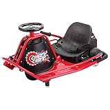 Razor Crazy Cart Electric 360 Spinning Drifting Kids Ride On Outdoor Go Cart