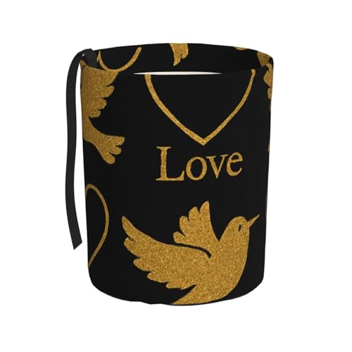 Augenstern Glitter Christian Peace Dove 14-Inch Laptop Sleeve, Portable Laptop Case with Zipper Closure